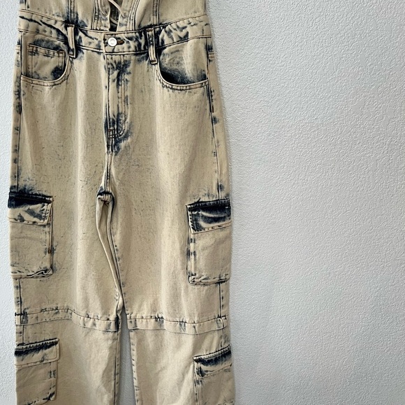 Fashion Nova One Last Dance Dream Jumpsuit Light wash Medium NWT - Picture 7 of 10